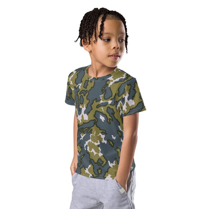 Russian Barvikha VSR Dubok CAMO Kids crew neck t-shirt - Crew Neck T-shirt