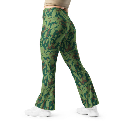 Russian Barvikha VSR Dubok Marine CAMO Flare leggings - 2XS - Womens Leggings