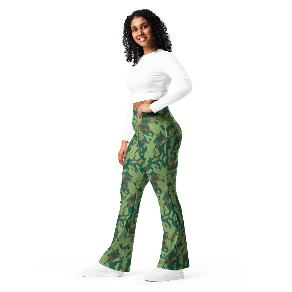 Russian Barvikha VSR Dubok Marine CAMO Flare leggings - Womens Leggings