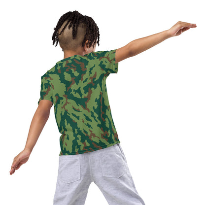 Russian Barvikha VSR Dubok Marine CAMO Kids crew neck t-shirt - Crew Neck T-shirt