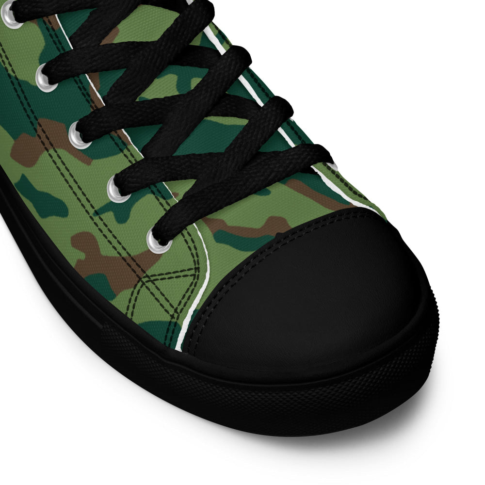 Russian Barvikha VSR Dubok Marine CAMO Men’s high top canvas shoes - Mens High Top Canvas Shoes