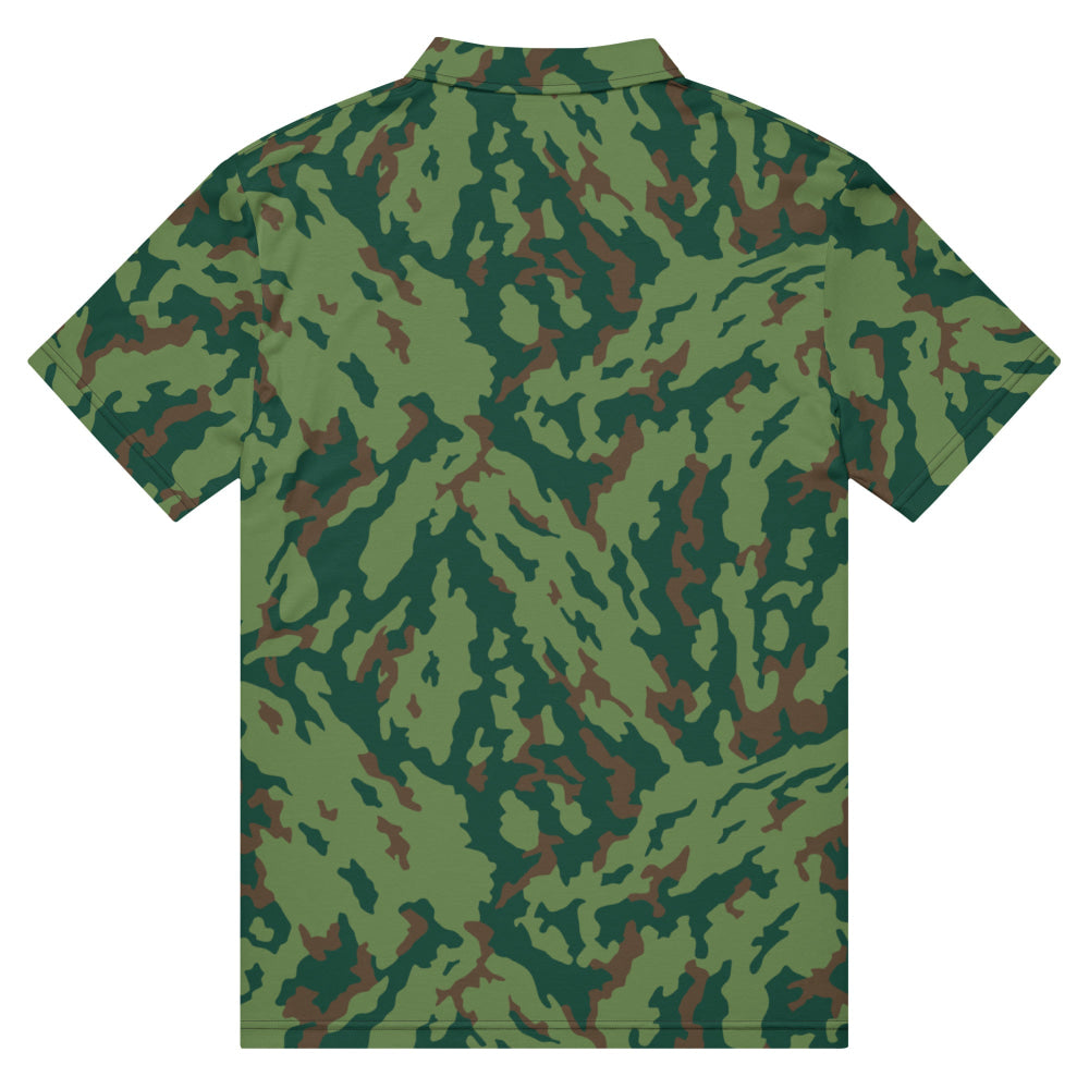 Russian Barvikha VSR Dubok Marine CAMO Men’s slim fit polo - Mens Slim Fit Polo