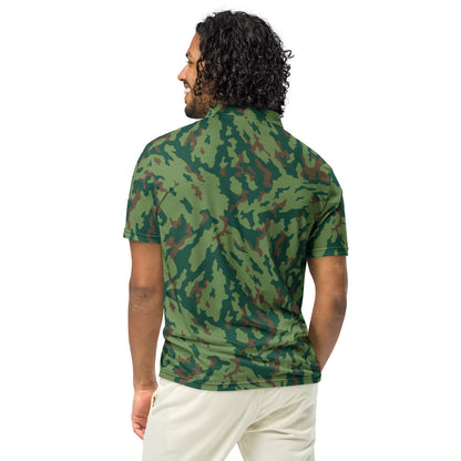 Russian Barvikha VSR Dubok Marine CAMO Men’s slim fit polo - Mens Slim Fit Polo