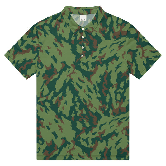 Russian Barvikha VSR Dubok Marine CAMO Men’s slim fit polo - XS - Mens Slim Fit Polo