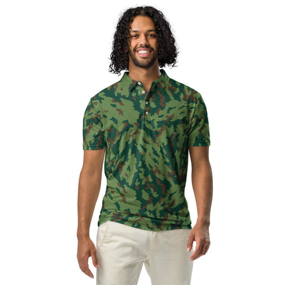 Russian Barvikha VSR Dubok Marine CAMO Men’s slim fit polo - XS - Mens Slim Fit Polo