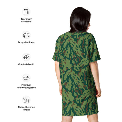 Russian Barvikha VSR Dubok Marine CAMO T-shirt dress - Womens T-Shirt Dress