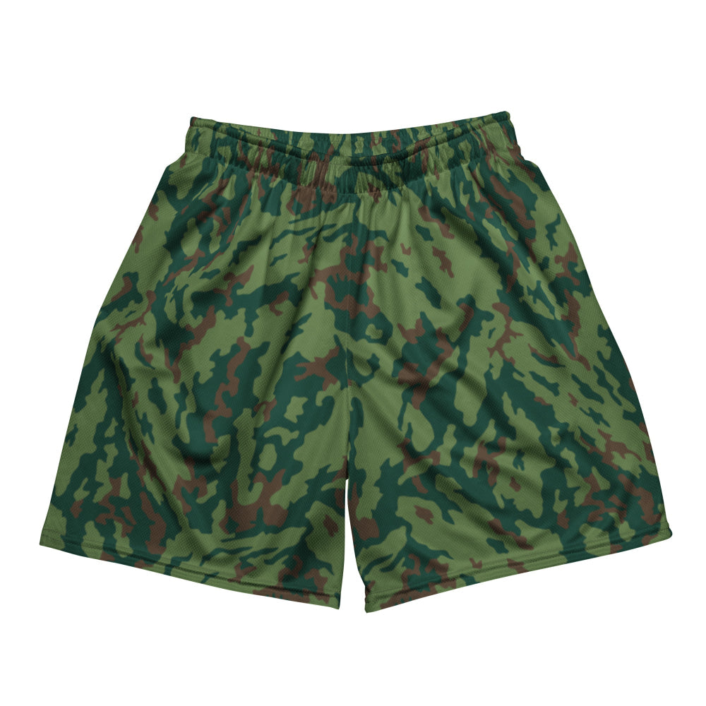 Russian Barvikha VSR Dubok Marine CAMO Unisex mesh shorts - 2XS - Mesh Shorts