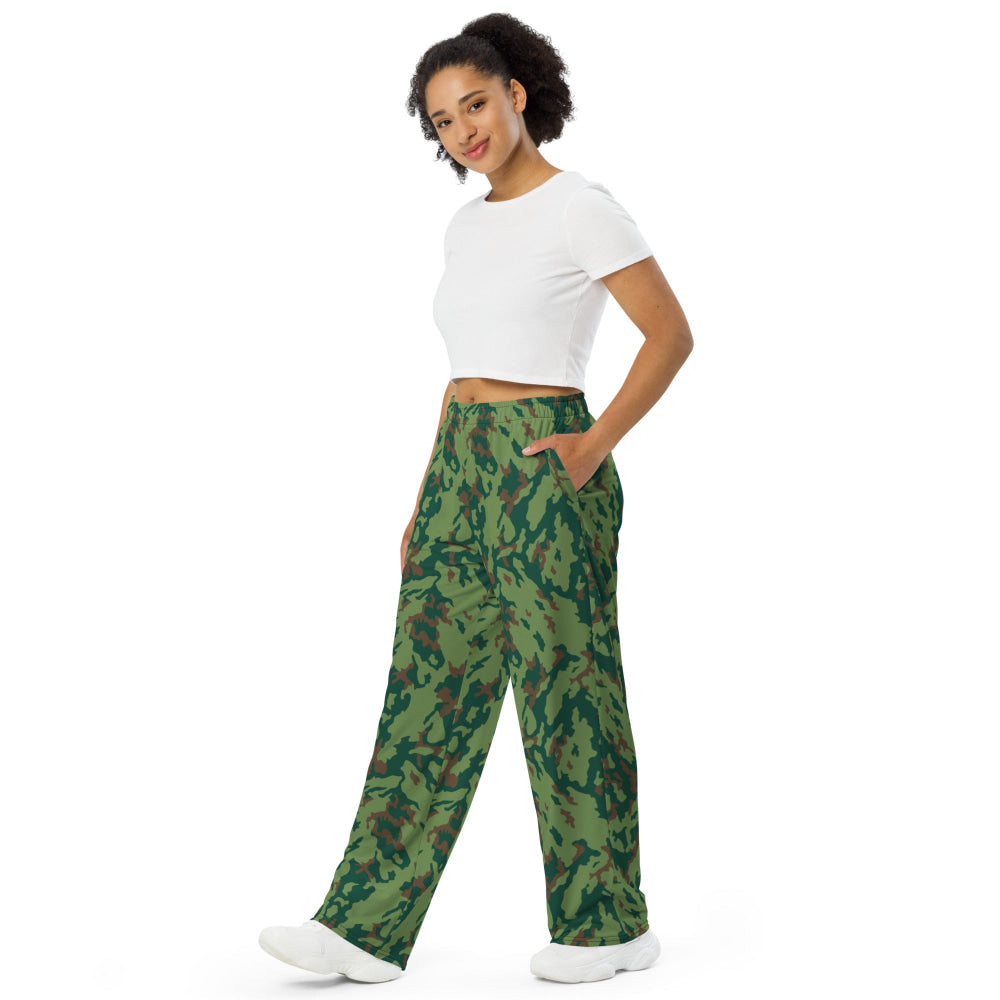 Russian Barvikha VSR Dubok Marine CAMO unisex wide-leg pants - Unisex Wide-Leg Pants