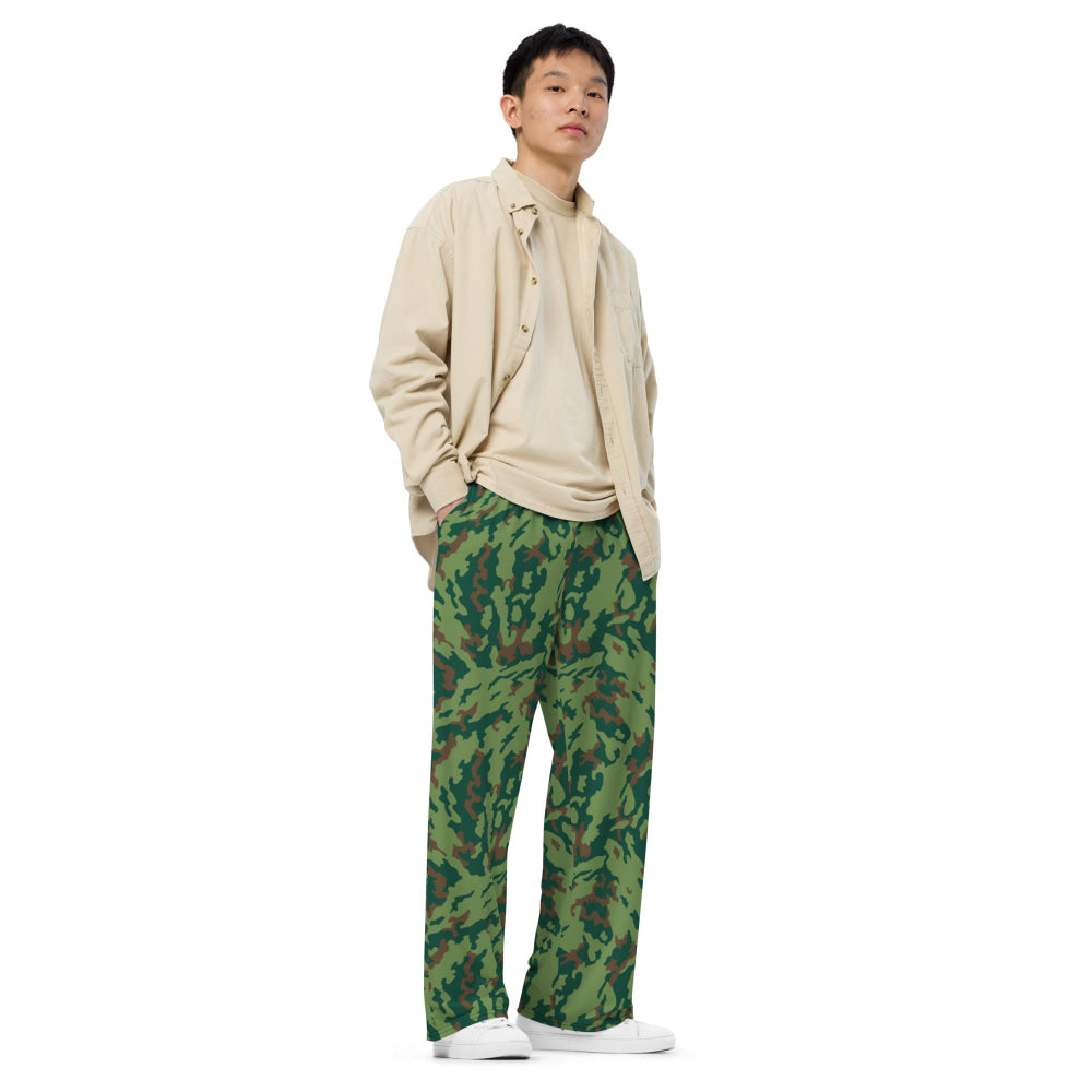 Russian Barvikha VSR Dubok Marine CAMO unisex wide-leg pants - Unisex Wide-Leg Pants