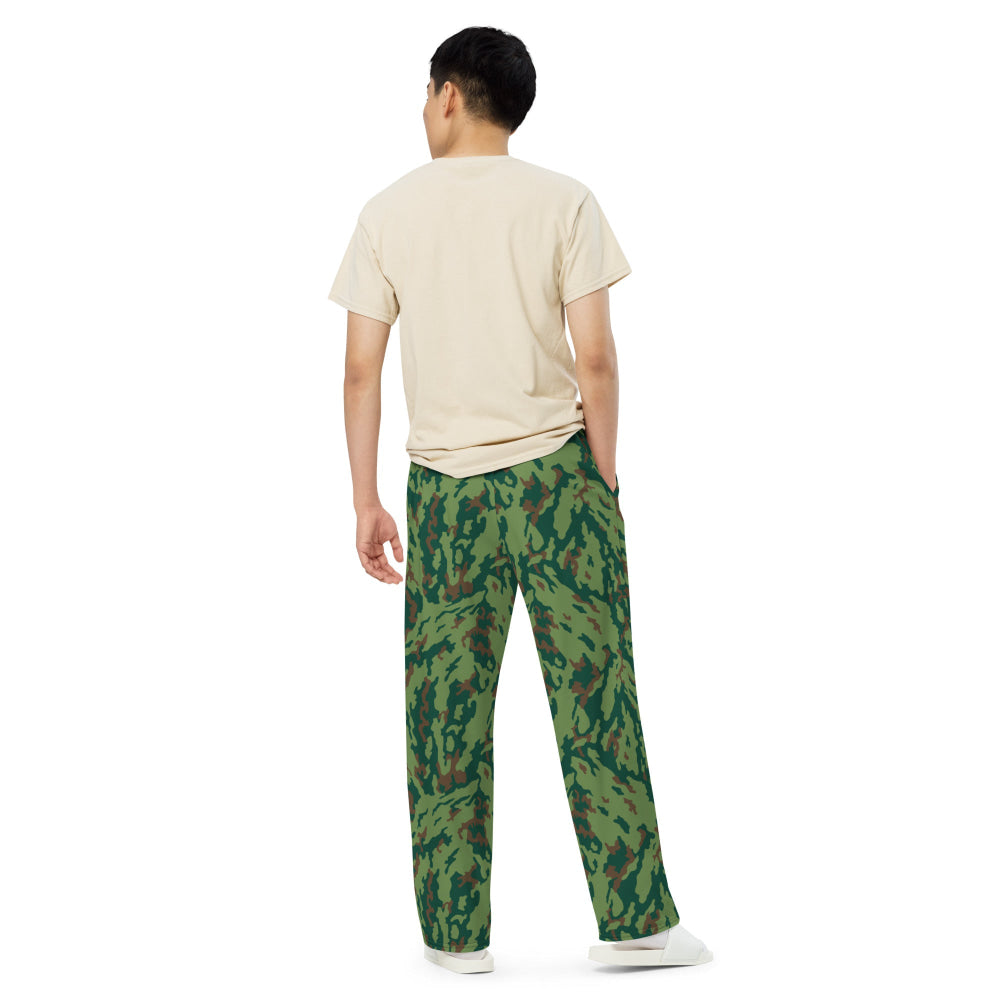 Russian Barvikha VSR Dubok Marine CAMO unisex wide-leg pants - Unisex Wide-Leg Pants