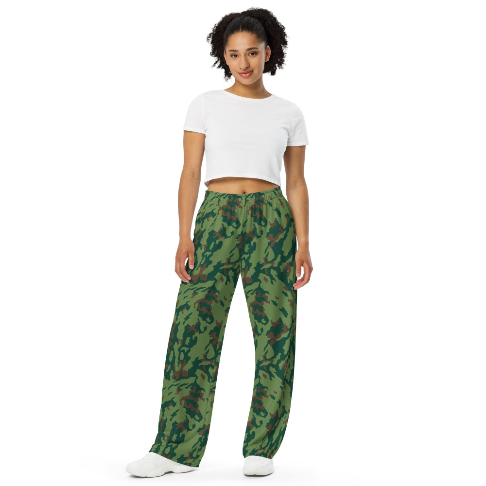 Russian Barvikha VSR Dubok Marine CAMO unisex wide-leg pants - Unisex Wide-Leg Pants