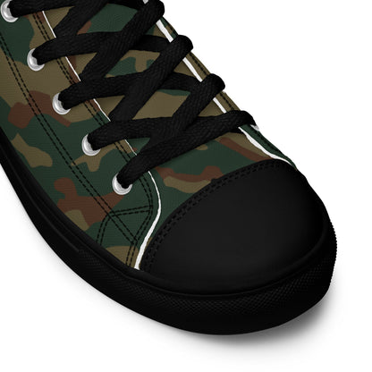 Russian Barvikha VSR Dubok Mountain CAMO Men’s high top canvas shoes - Mens High Top Canvas Shoes