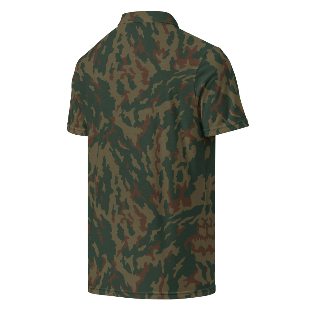 Russian Barvikha VSR Dubok Mountain CAMO Men’s slim fit polo - Mens Slim Fit Polo