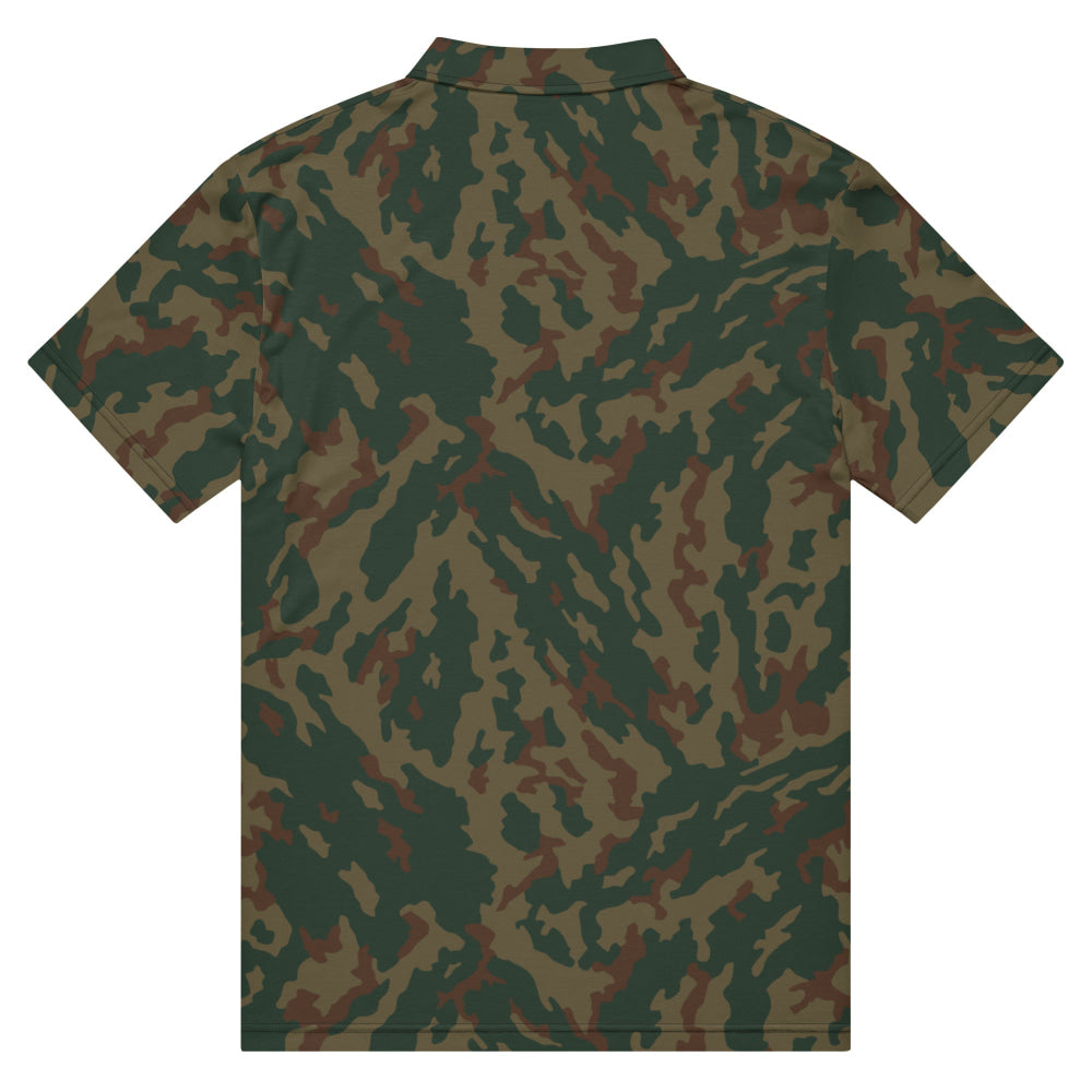 Russian Barvikha VSR Dubok Mountain CAMO Men’s slim fit polo - Mens Slim Fit Polo