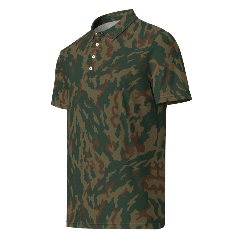 Russian Barvikha VSR Dubok Mountain CAMO Men’s slim fit polo - Mens Slim Fit Polo