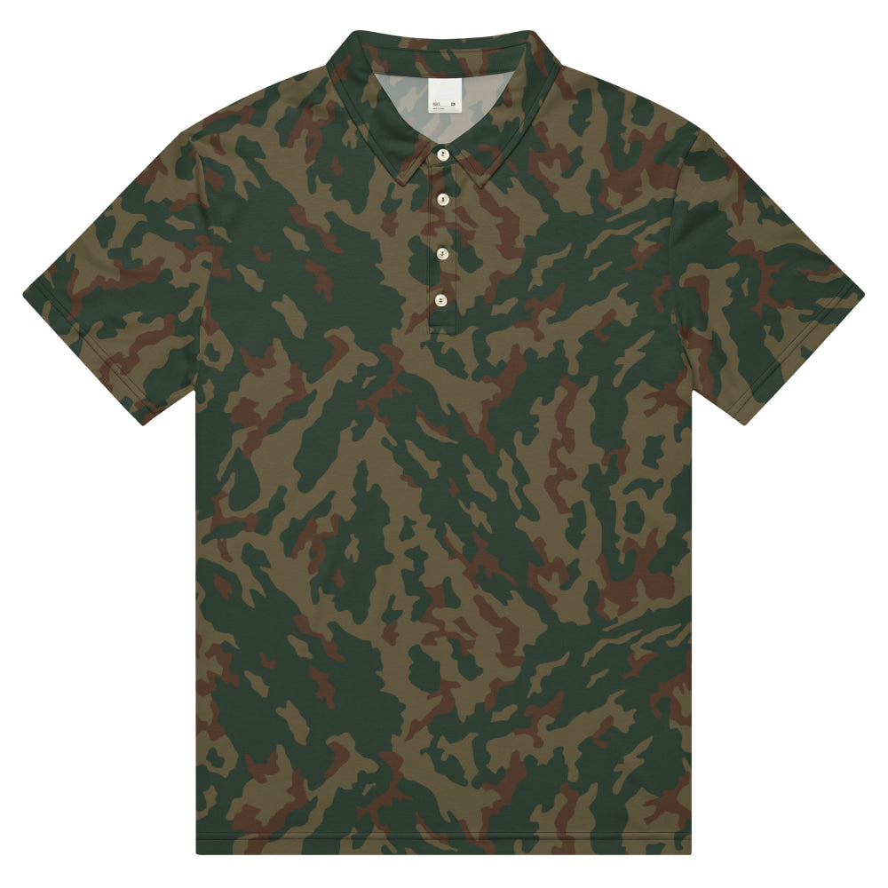 Russian Barvikha VSR Dubok Mountain CAMO Men’s slim fit polo - Mens Slim Fit Polo