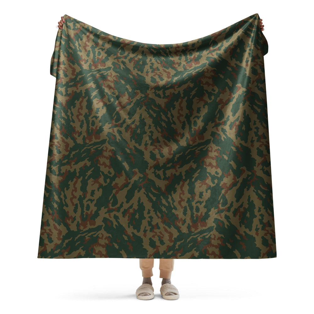 Russian Barvikha VSR Dubok Mountain CAMO Sherpa blanket - 60″×80″ - Blanket