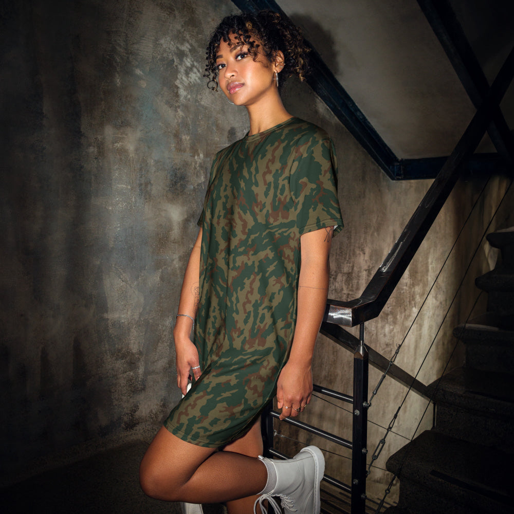 Russian Barvikha VSR Dubok Mountain CAMO T-shirt dress - 2XS - Womens T-Shirt Dress