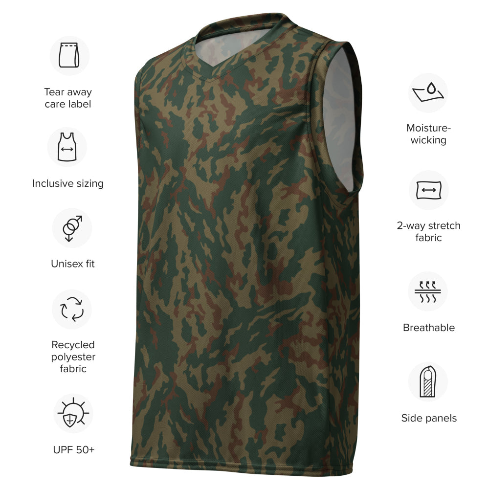 Russian Barvikha VSR Dubok Mountain CAMO unisex basketball jersey - Unisex Basketball Jersey