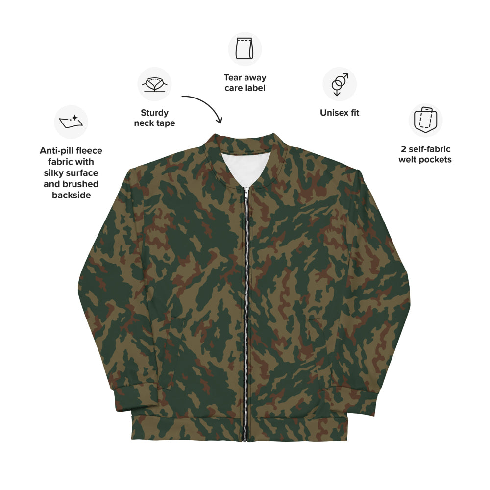 Russian Barvikha VSR Dubok Mountain CAMO Unisex Bomber Jacket