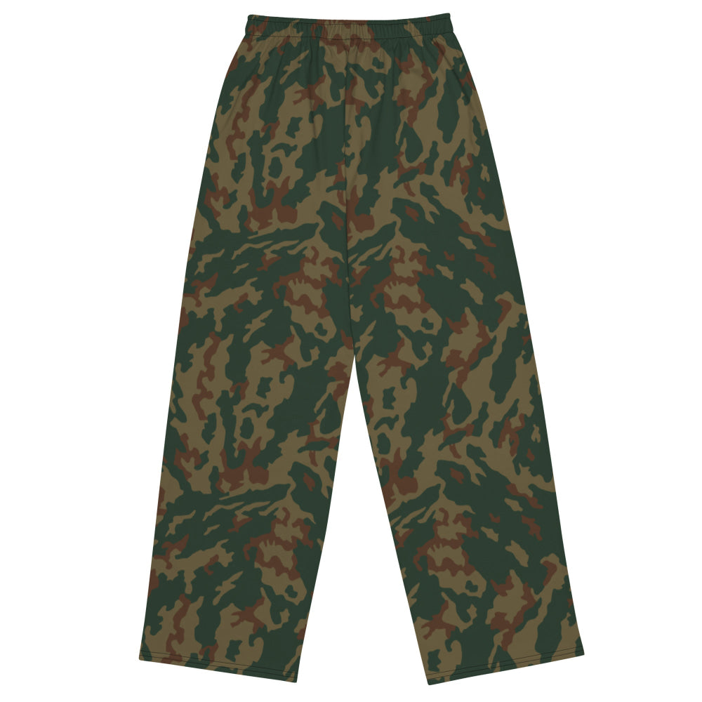 Russian Barvikha VSR Dubok Mountain CAMO unisex wide-leg pants - Unisex Wide-Leg Pants