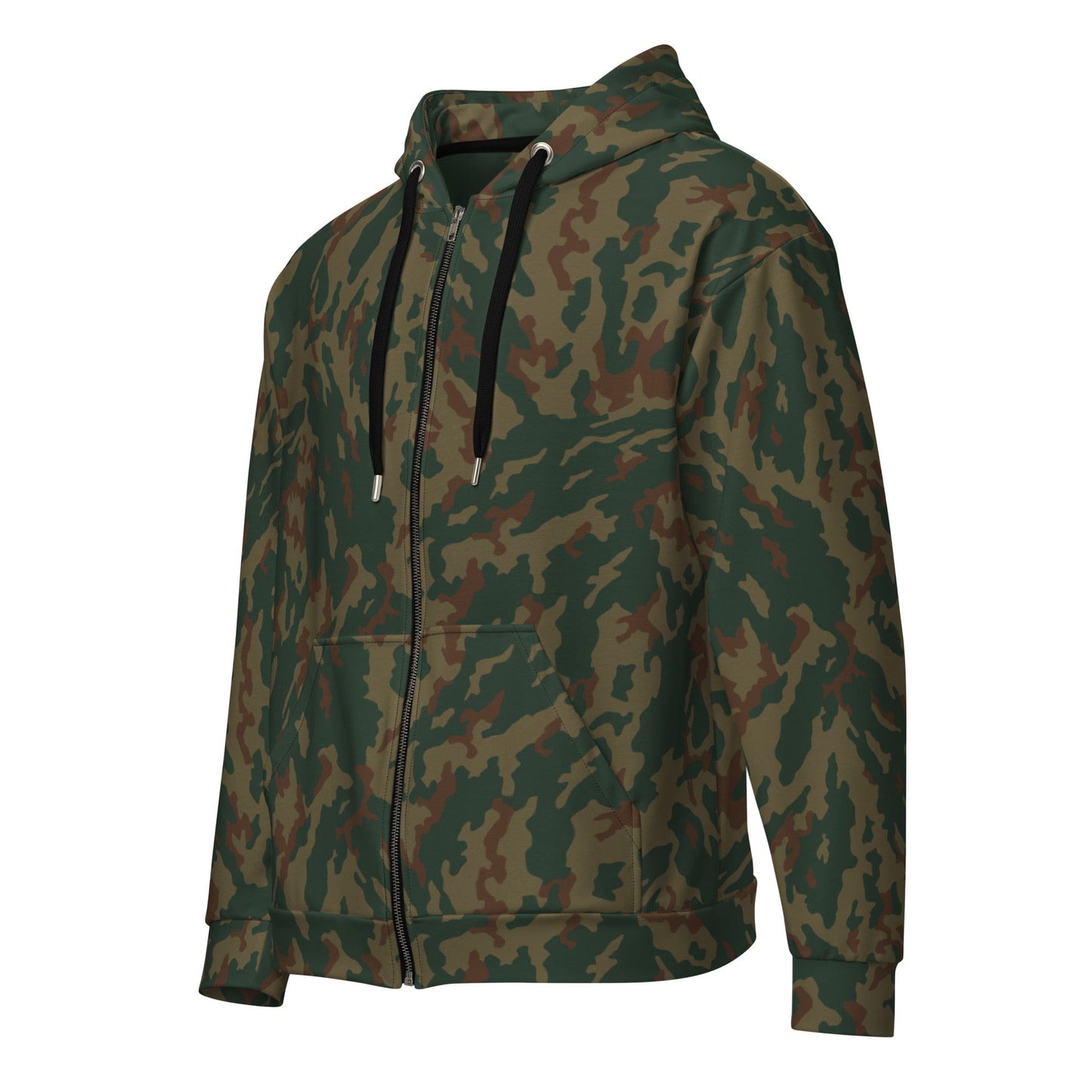 Russian Barvikha VSR Dubok Mountain CAMO Unisex zip hoodie - 2XS - Zip Hoodie