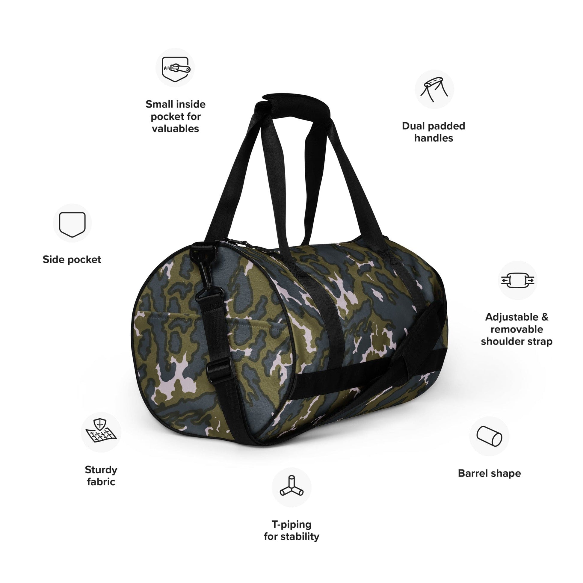 Russian Barvikha VSR Dubok Tundra CAMO gym bag - Gym Bag