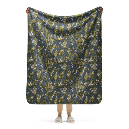 Russian Barvikha VSR Dubok Tundra CAMO Sherpa blanket - 50″×60″ - Blanket