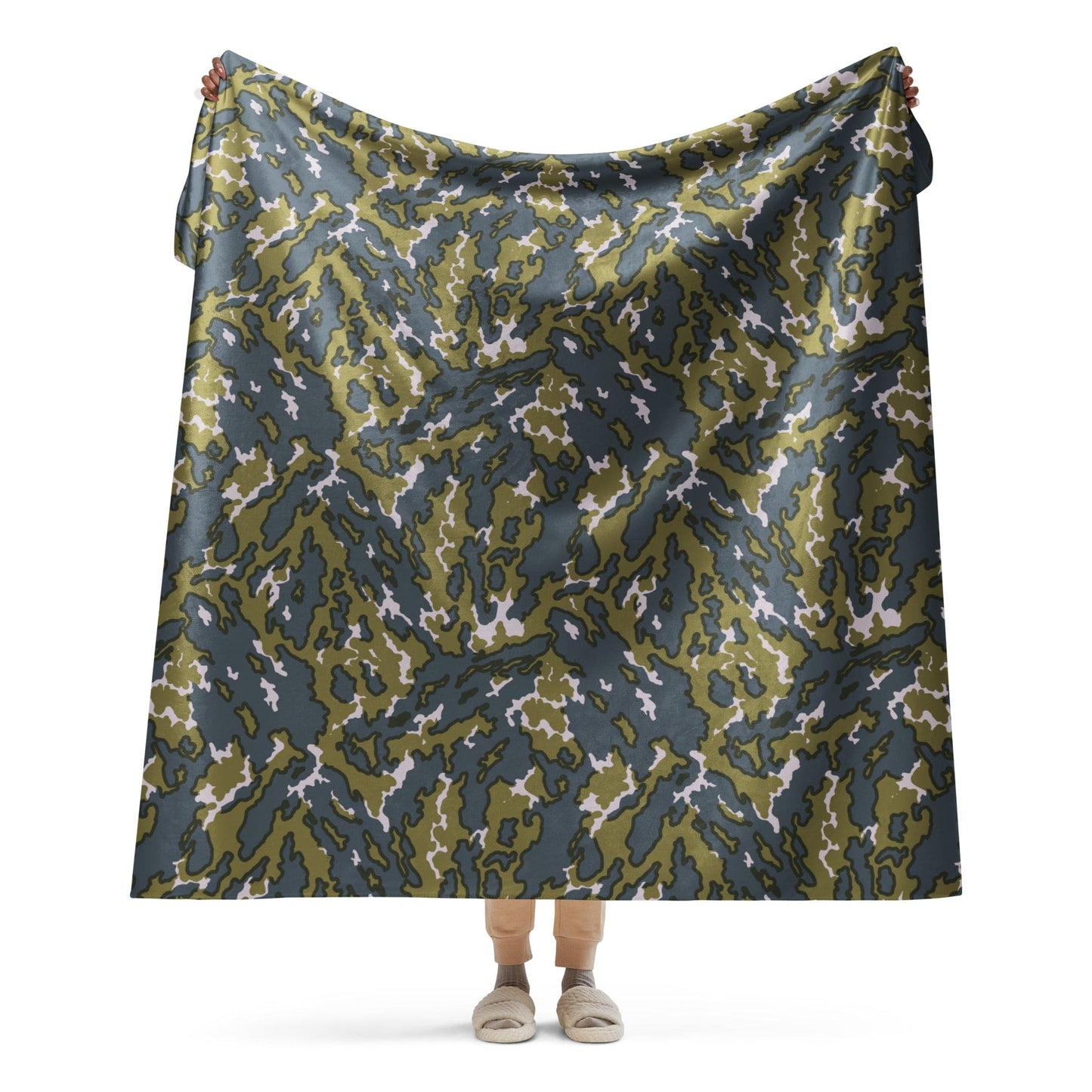 Russian Barvikha VSR Dubok Tundra CAMO Sherpa blanket - 60″×80″ - Blanket