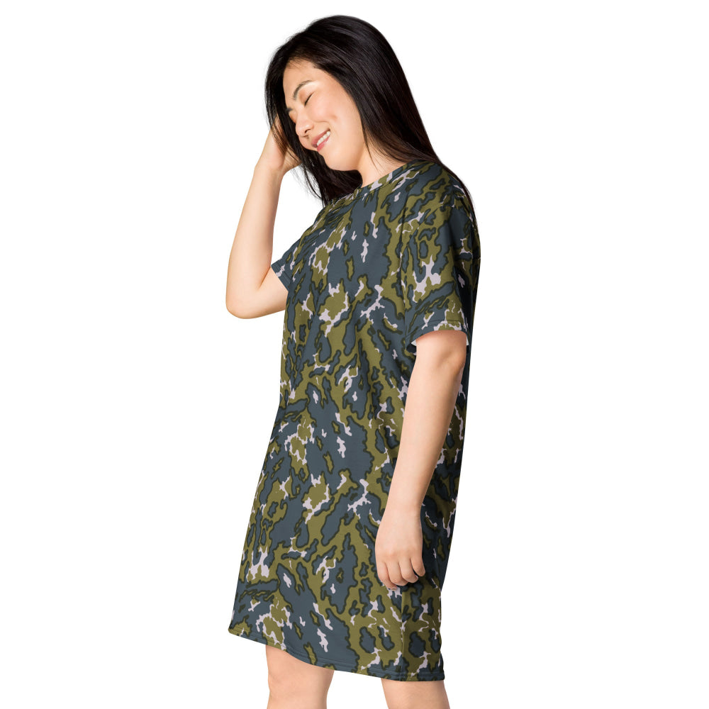 Russian Barvikha VSR Dubok Tundra CAMO T-shirt dress - Womens T-Shirt Dress