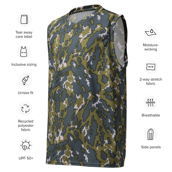 Russian Barvikha VSR Dubok Tundra CAMO unisex basketball jersey - Basketball Jerseys