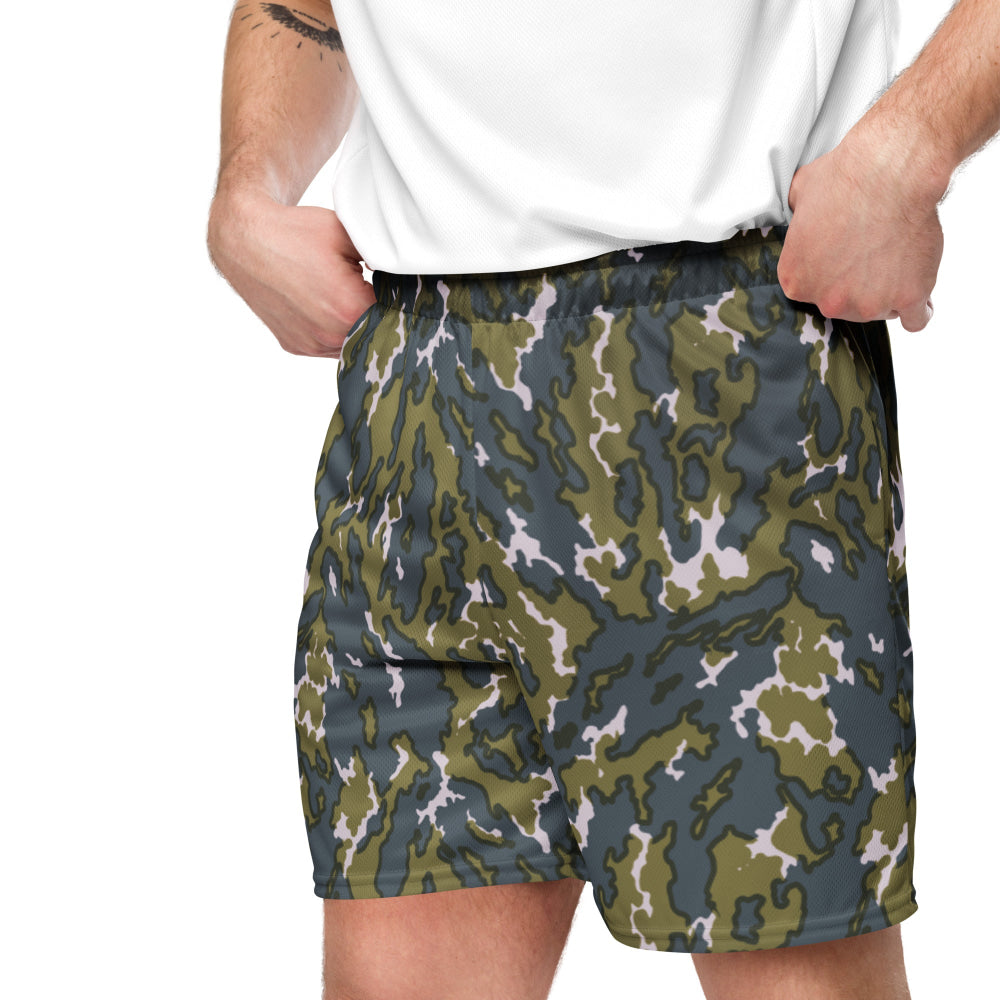 Russian Barvikha VSR Dubok Tundra CAMO Unisex mesh shorts - Mesh Shorts