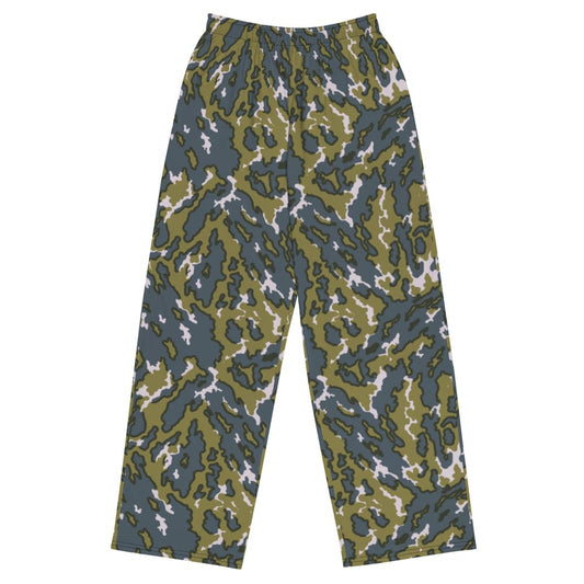 Russian Barvikha VSR Dubok CAMO unisex wide-leg pants - 2XS - Unisex Wide-Leg Pants