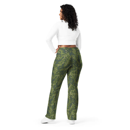 Russian Barvikha VSR Dubok Woodland CAMO Flare leggings - Womens Leggings