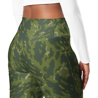 Russian Barvikha VSR Dubok Woodland CAMO Flare leggings - Womens Leggings