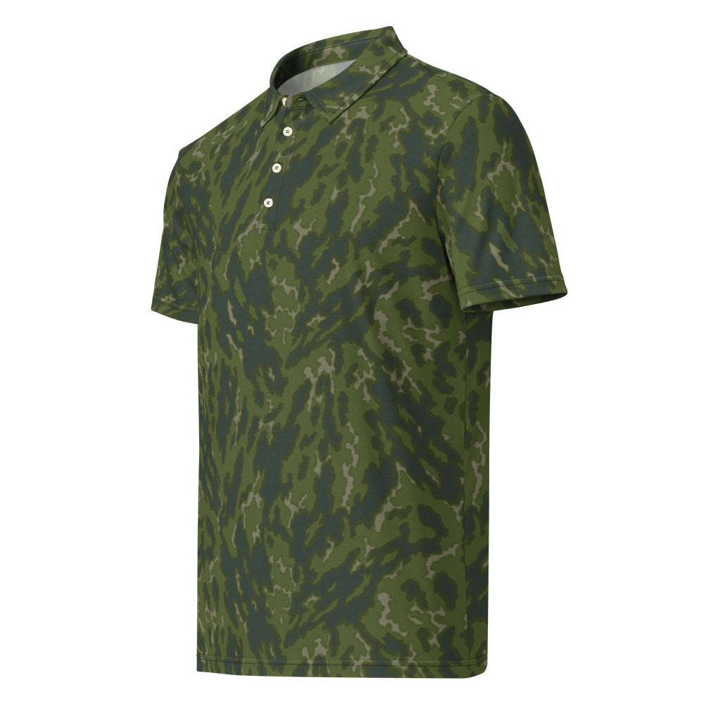 Russian Barvikha VSR Dubok Woodland CAMO Men’s slim fit polo - Mens Slim Fit Polo