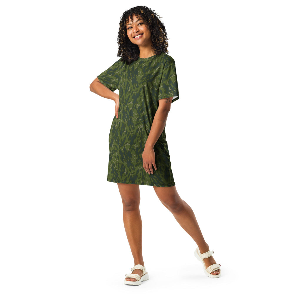 Russian Barvikha VSR Dubok Woodland CAMO T-shirt dress - Womens T-Shirt Dress