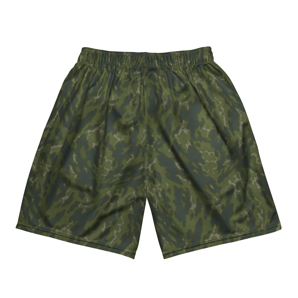 Russian Barvikha VSR Dubok Woodland CAMO Unisex mesh shorts - Mesh Shorts