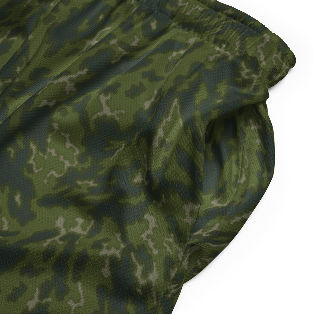 Russian Barvikha VSR Dubok Woodland CAMO Unisex mesh shorts - Mesh Shorts