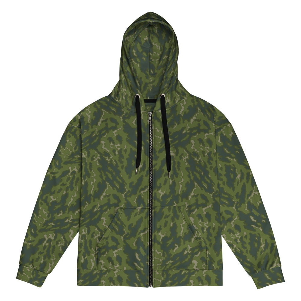 Russian Barvikha VSR Dubok Woodland CAMO Unisex zip hoodie - Zip Hoodie