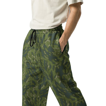 Russian Barvikha VSR Dubok Woodland CAMO Wide-leg joggers - Unisex Joggers