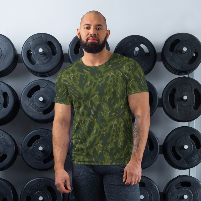 Barvikha Woodland Russian CAMO Mens Athletic T-Shirt - XS - Shirt