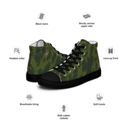 Barvikha Woodland Russian CAMO Mens High-Top Canvas Shoes