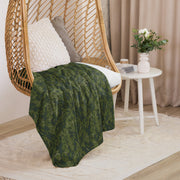 Barvikha Woodland Russian CAMO Sherpa Blanket