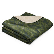 Barvikha Woodland Russian CAMO Sherpa Blanket