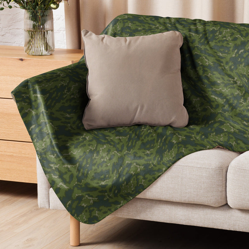 Barvikha Woodland Russian CAMO Sherpa Blanket
