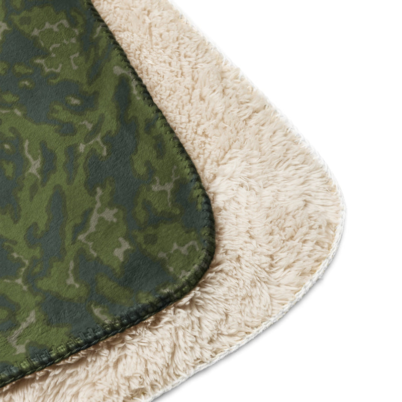Barvikha Woodland Russian CAMO Sherpa Blanket
