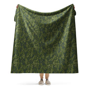 Barvikha Woodland Russian CAMO Sherpa Blanket - 60″×80″