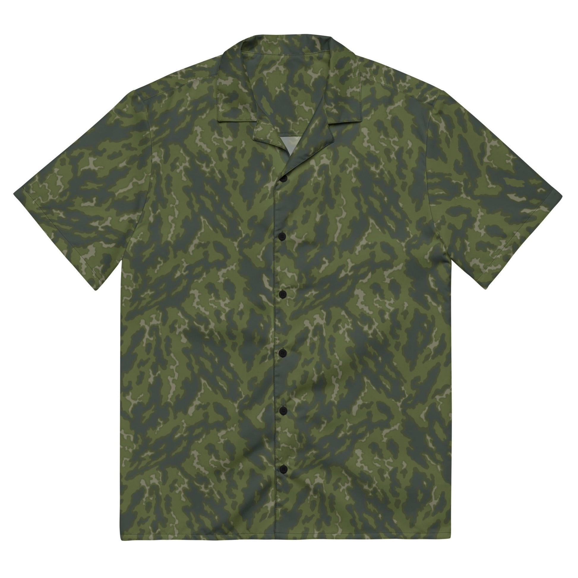 Russian Barvikha Woodland CAMO Unisex button shirt - 2XS - Button Shirts