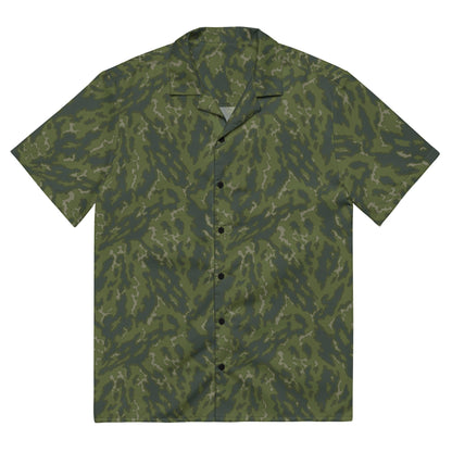 Russian Barvikha Woodland CAMO Unisex button shirt - 2XS - Button Shirts